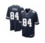 Youth Nike Dallas Cowboys #84 James Hanna Game Navy Blue Team Color NFL Jersey