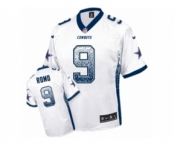 Youth Nike Dallas Cowboys #9 Tony Romo Elite White Drift Fashion NFL Jersey