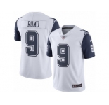 Youth Nike Dallas Cowboys #9 Tony Romo Limited White Rush NFL Jersey