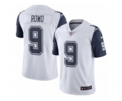Youth Nike Dallas Cowboys #9 Tony Romo Limited White Rush NFL Jersey