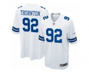 Youth Nike Dallas Cowboys #92 Cedric Thornton Game White NFL Jersey