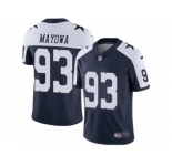Youth Nike Dallas Cowboys #93 Benson Mayowa Vapor Untouchable Limited Navy Blue Throwback Alternate NFL Jersey