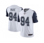 Youth Nike Dallas Cowboys #94 DeMarcus Ware Limited White Rush NFL Jersey