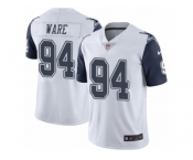Youth Nike Dallas Cowboys #94 DeMarcus Ware Limited White Rush NFL Jersey