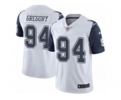 Youth Nike Dallas Cowboys #94 Randy Gregory Limited White Rush NFL Jersey