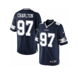 Youth Nike Dallas Cowboys #97 Taco Charlton Limited Navy Blue Team Color NFL Jersey