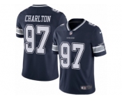 Youth Nike Dallas Cowboys #97 Taco Charlton Vapor Untouchable Limited Navy Blue Team Color NFL Jersey