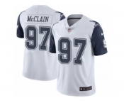 Youth Nike Dallas Cowboys #97 Terrell McClain Limited White Rush NFL Jersey