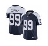 Youth Nike Dallas Cowboys #99 Charles Tapper Vapor Untouchable Limited Navy Blue Throwback Alternate NFL Jersey