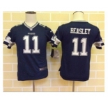 nike youth nfl jerseys dallas cowboys #11 beasley blue[nike][beasley]