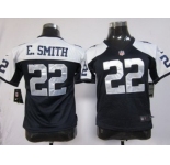 nike youth nfl jerseys dallas cowboys #22 e.smith blue thankgivings[nike]