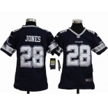 nike youth nfl jerseys dallas cowboys #28 felix jones blue[nike]