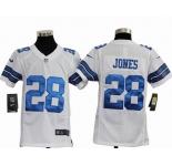 nike youth nfl jerseys dallas cowboys #28 felix jones white[nike]