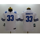 nike youth nfl jerseys dallas cowboys #33 dorsett white[nike limited]