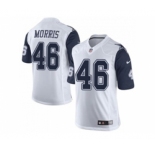 nike youth nfl jerseys dallas cowboys #46 alfred morris white[nike throwback]