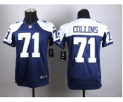 nike youth nfl jerseys dallas cowboys #71 collins blue[nike thankgivings]