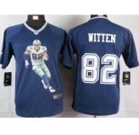 nike youth nfl jerseys dallas cowboys #82 witten blue[portrait fashion]