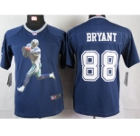 nike youth nfl jerseys dallas cowboys #88 bryant blue[portrait fashion]