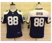 nike youth nfl jerseys dallas cowboys #88 irvin blue[nike throwback][irvin]