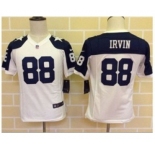 nike youth nfl jerseys dallas cowboys #88 irvin white[nike throwback][irvin]