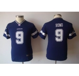 nike youth nfl jerseys dallas cowboys #9 romo blue[nike]