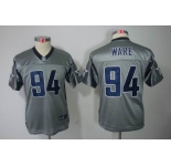 nike youth nfl jerseys dallas cowboys #94 ware grey[Eliteshadow]