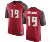 Men's Nike Tampa Bay Buccaneers #19 Roberto Aguayo Game Red Team Color NFL Jersey