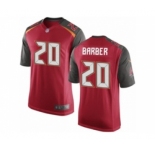 Men's Nike Tampa Bay Buccaneers #20 Ronde Barber Game Red Team Color NFL Jersey