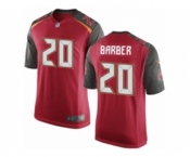 Men's Nike Tampa Bay Buccaneers #20 Ronde Barber Game Red Team Color NFL Jersey