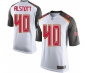 Men's Nike Tampa Bay Buccaneers #40 Mike Alstott Game White NFL Jersey