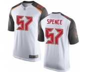 Men's Nike Tampa Bay Buccaneers #57 Noah Spence Game White NFL Jersey