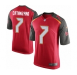 Men's Nike Tampa Bay Buccaneers #7 Chandler Catanzaro Game Red Team Color NFL Jersey