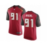 Men's Nike Tampa Bay Buccaneers #91 Robert Ayers Game Red Team Color NFL Jersey