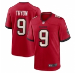 Men's Tampa Bay Buccaneers #9 Joe Tryon Nike Red 2021 NFL Draft First Round Pick  Game Jersey