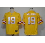 nike nfl jerseys tampa bay buccaneers #19 williams yellow[game]