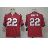 nike nfl jerseys tampa bay buccaneers #22 martin red[game]