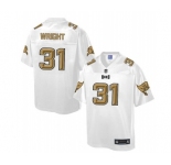nike nfl jerseys tampa bay buccaneers #31 wright Pro Line White[game]