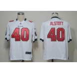 nike nfl jerseys tampa bay buccaneers #40 alstott white[game]