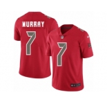 Men Nike Tampa Bay Buccaneers #7 Patrick Murray Elite Red Rush Vapor Untouchable NFL Jersey