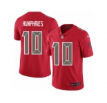 Men's Nike Tampa Bay Buccaneers #10 Adam Humphries Elite Red Rush NFL Jersey