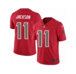 Men's Nike Tampa Bay Buccaneers #11 DeSean Jackson Elite Red Rush NFL Jersey