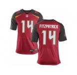 Men's Nike Tampa Bay Buccaneers #14 Ryan Fitzpatrick Elite Red Team Color NFL Jersey