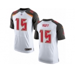 Men's Nike Tampa Bay Buccaneers #15 Josh Huff Elite White NFL Jersey