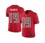 Men's Nike Tampa Bay Buccaneers #19 Roberto Aguayo Elite Red Rush NFL Jersey