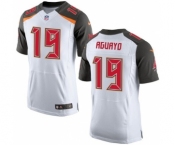 Men's Nike Tampa Bay Buccaneers #19 Roberto Aguayo Elite White NFL Jersey