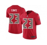 Men's Nike Tampa Bay Buccaneers #23 Chris Conte Elite Red Rush NFL Jersey
