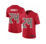 Men's Nike Tampa Bay Buccaneers #24 Brent Grimes Elite Red Rush NFL Jersey