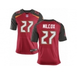 Men's Nike Tampa Bay Buccaneers #27 J.J. Wilcox Elite Red Team Color NFL Jersey
