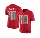 Men's Nike Tampa Bay Buccaneers #40 Mike Alstott Elite Red Rush NFL Jersey