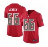 Men's Nike Tampa Bay Buccaneers #66 Ryan Jensen Elite Red Rush Vapor Untouchable NFL Jersey